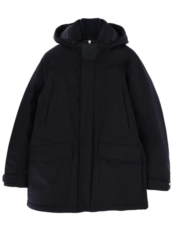 Zegna WOOLEN PARKA sold by Siebentaschen