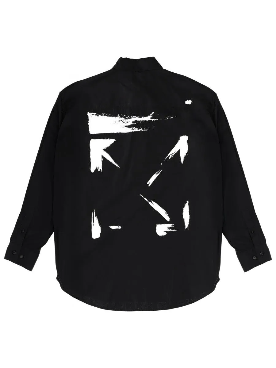 Off-white "BRUSH ARROW" SHIRT sold by Siebentaschen product image thumbnail 2