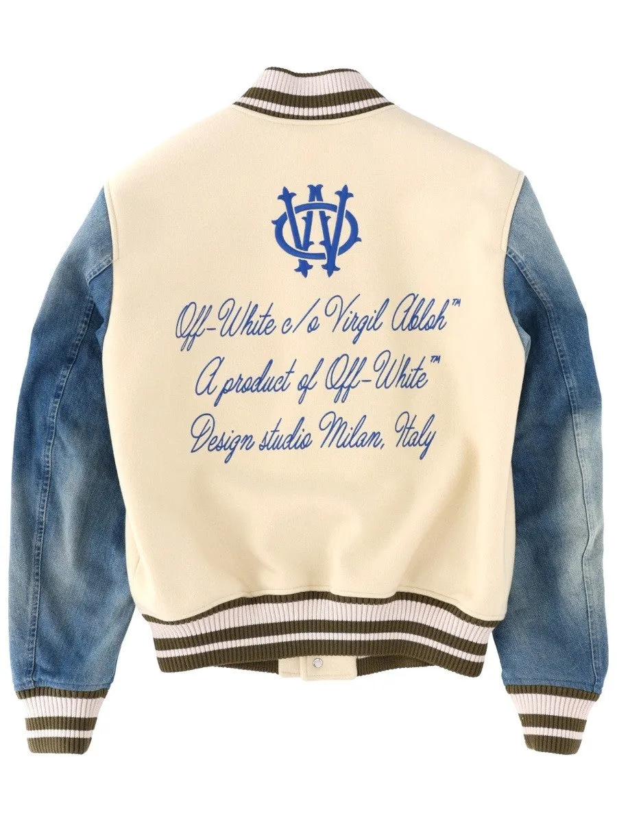 Off-white "GOTHIC WOOL DENIM" JACKET sold by Siebentaschen product image thumbnail 2