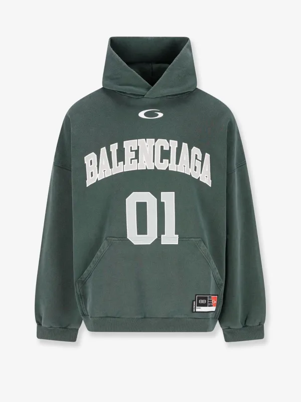 Balenciaga Cotton hooded sweatshirt sold by Siebentaschen
