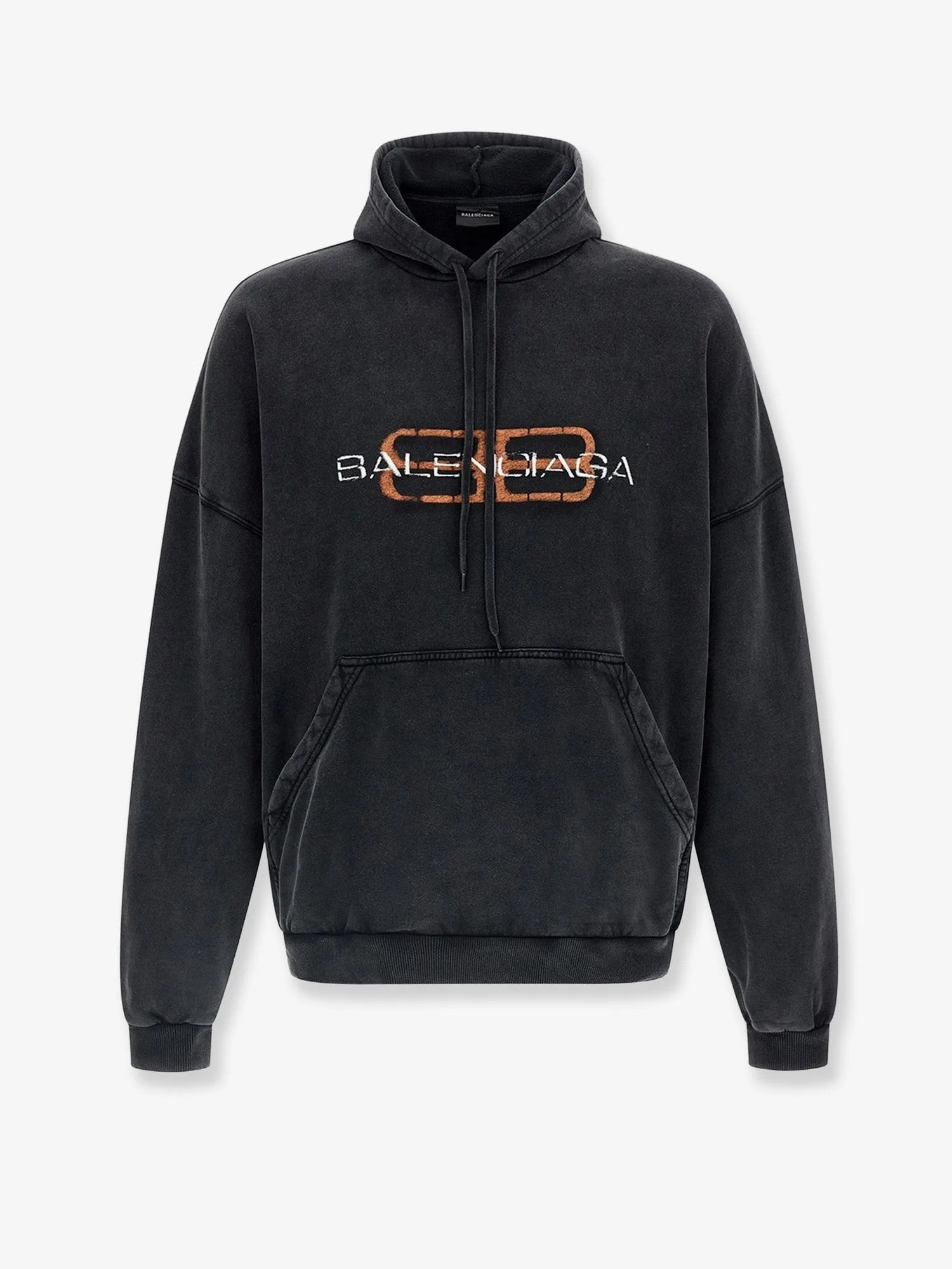 Balenciaga Cotton hooded sweatshirt sold by Siebentaschen