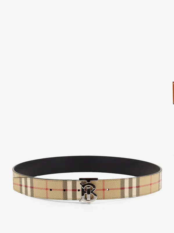 Burberry Reversible leather belt made by Burberry