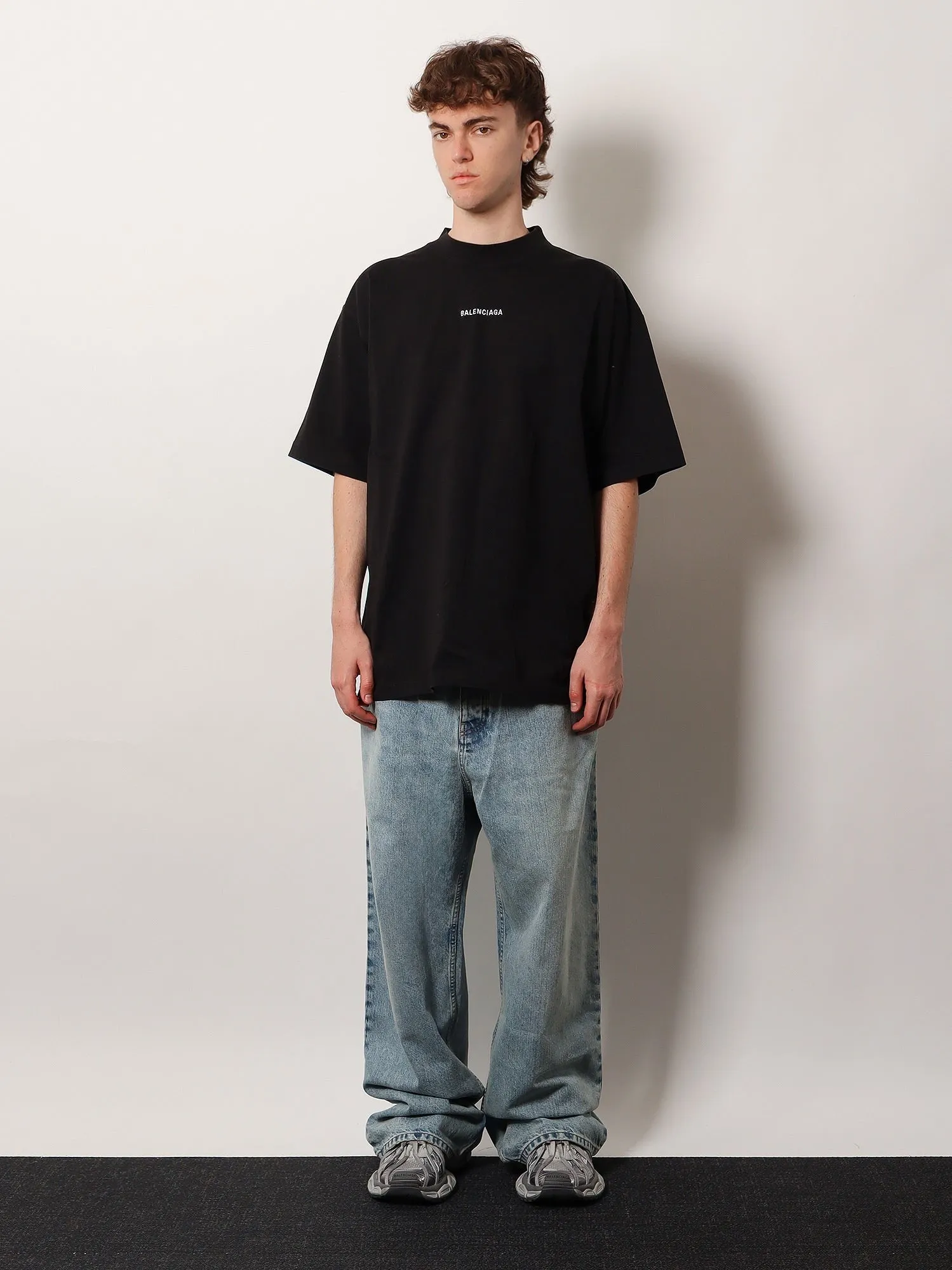 Balenciaga Medium Fit cotton t-shirt sold by Siebentaschen product image thumbnail 3