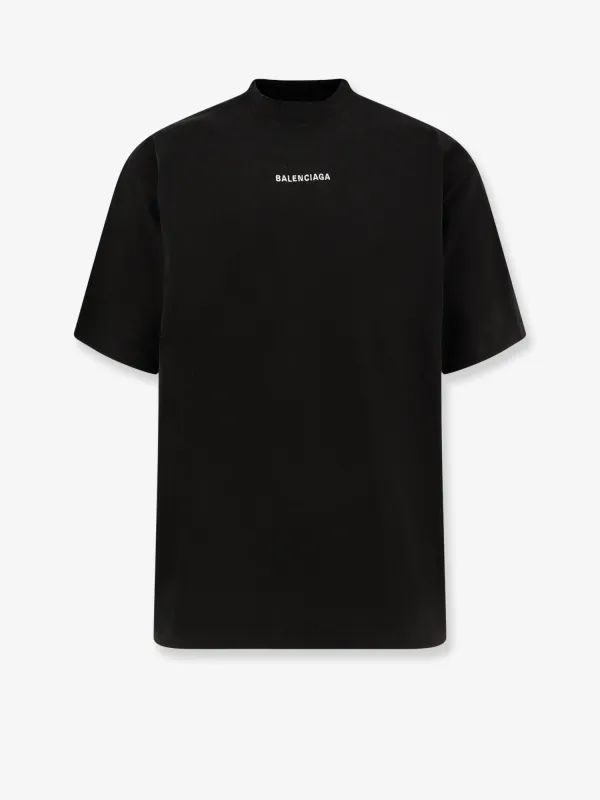 Balenciaga Medium Fit cotton t-shirt sold by Siebentaschen