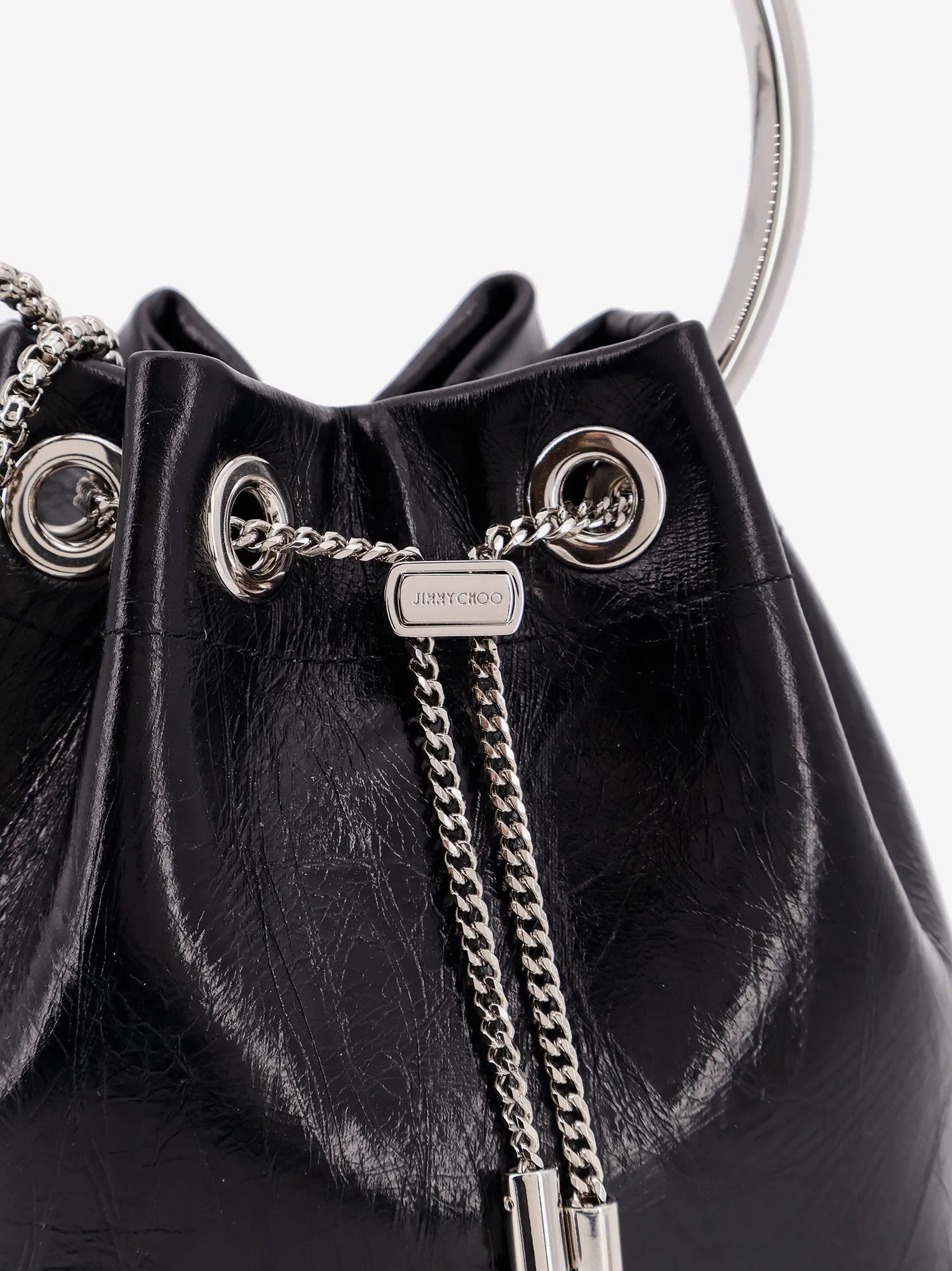 Jimmy Choo Bon Bon leather handbag sold by Siebentaschen product image thumbnail 5