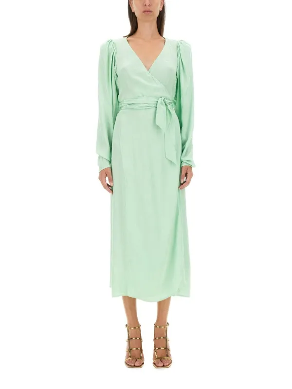 ROTATE BIRGER CHRISTENSEN MIDI DRESS sold by Siebentaschen