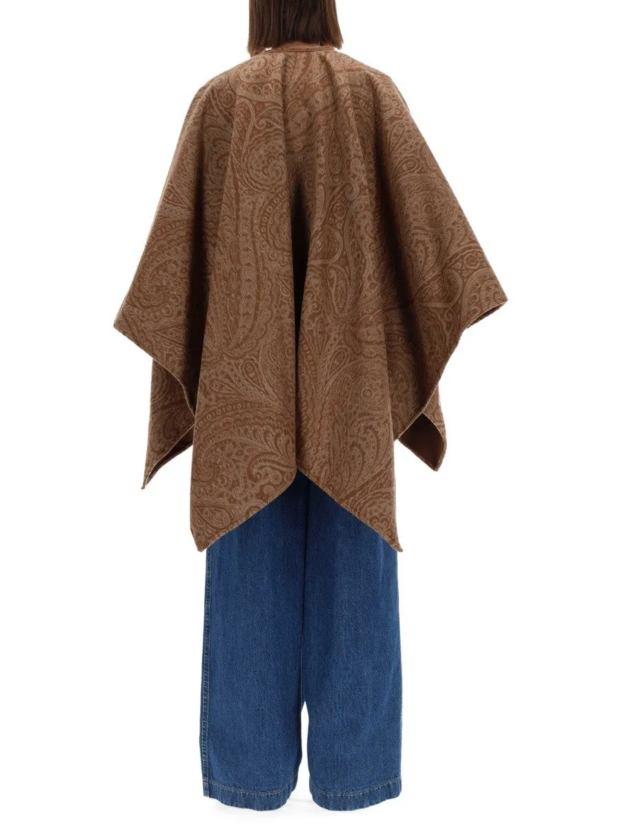 Etro WOOL AND CASHMERE CAPE sold by Siebentaschen product image thumbnail 2
