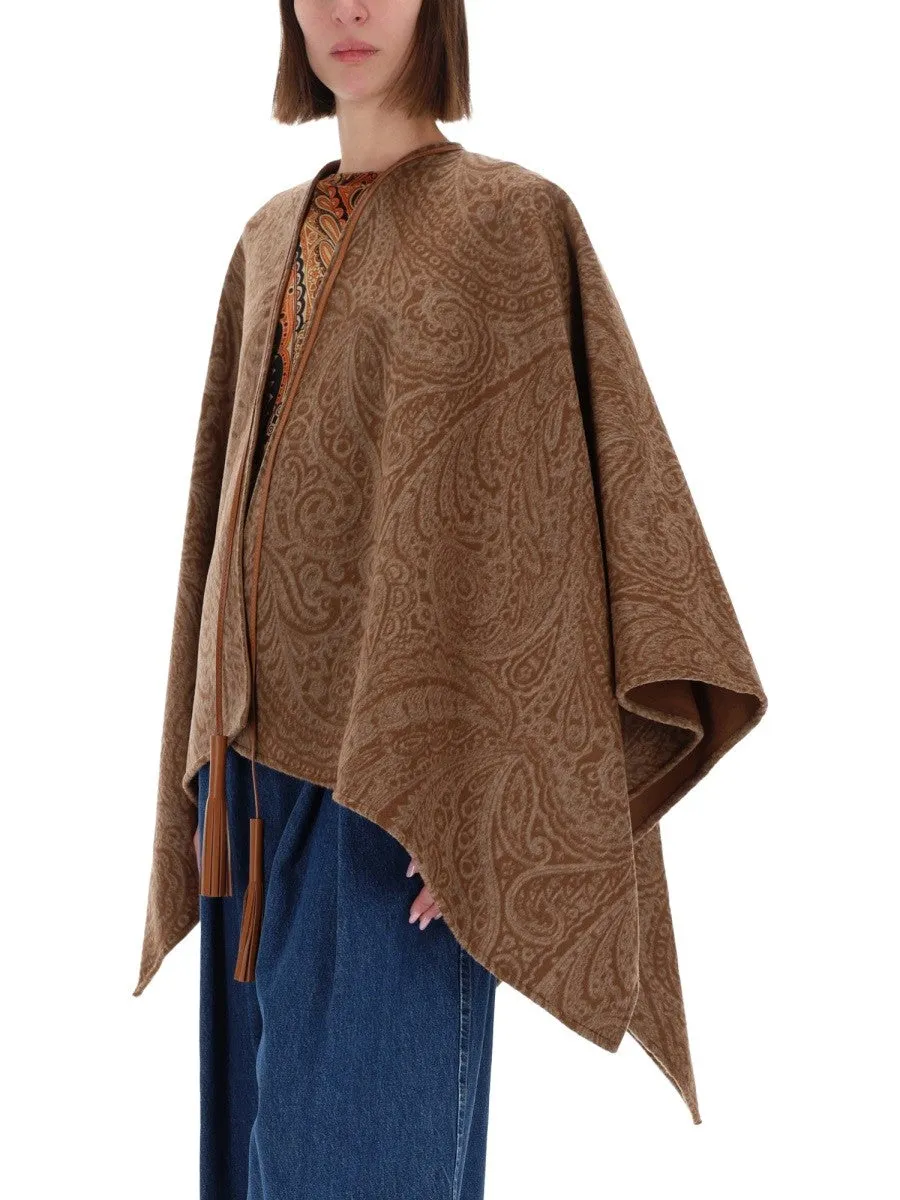 Etro WOOL AND CASHMERE CAPE sold by Siebentaschen product image thumbnail 3