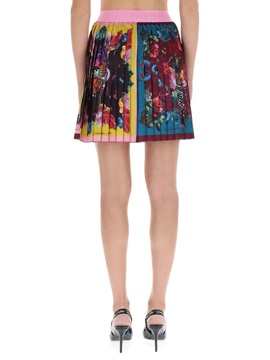 Versace Jeans Couture PLEATED PRINT SKIRT sold by Siebentaschen product image thumbnail 3