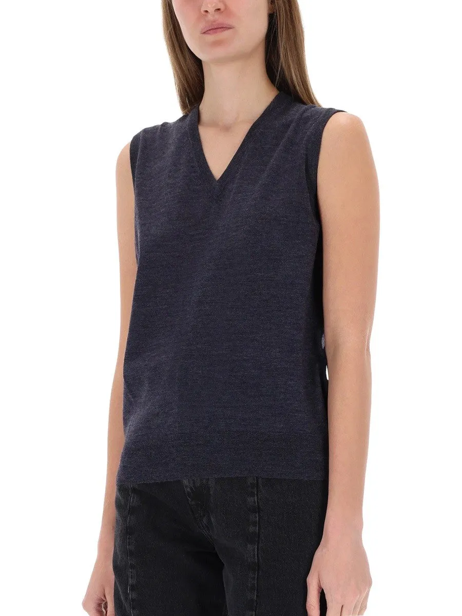 Maison Margiela V-NECK VEST sold by Siebentaschen product image thumbnail 4