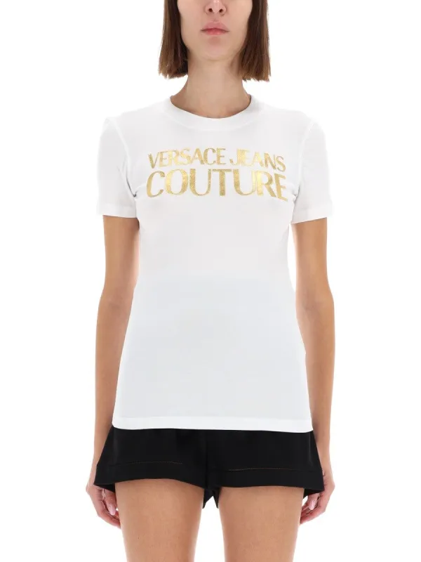 Versace Jeans Couture T-SHIRT WITH LOGO sold by Siebentaschen
