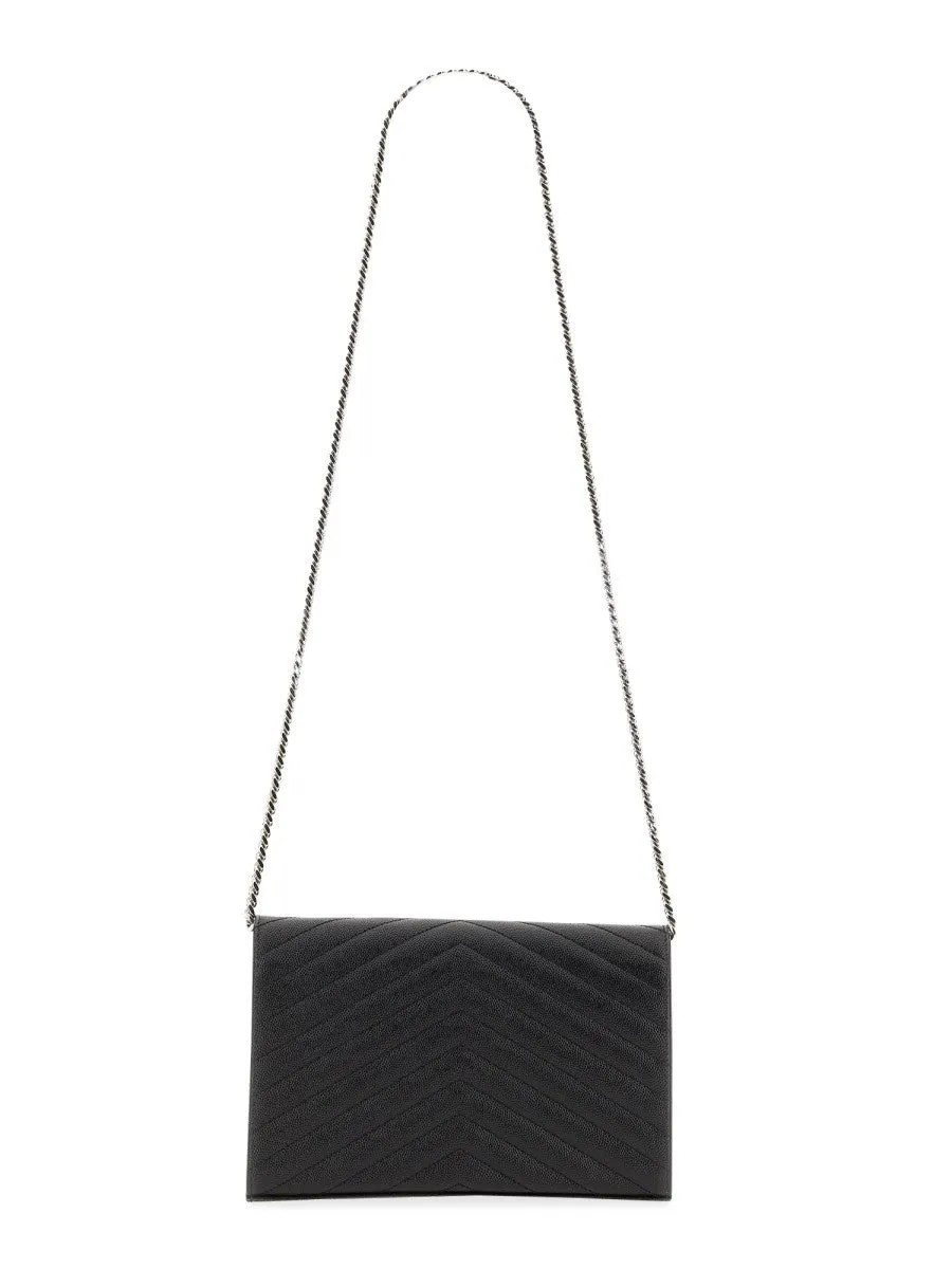 Saint Laurent "CASSANDRE" CLUTCH BAG WITH CHAIN sold by Siebentaschen product image thumbnail 3
