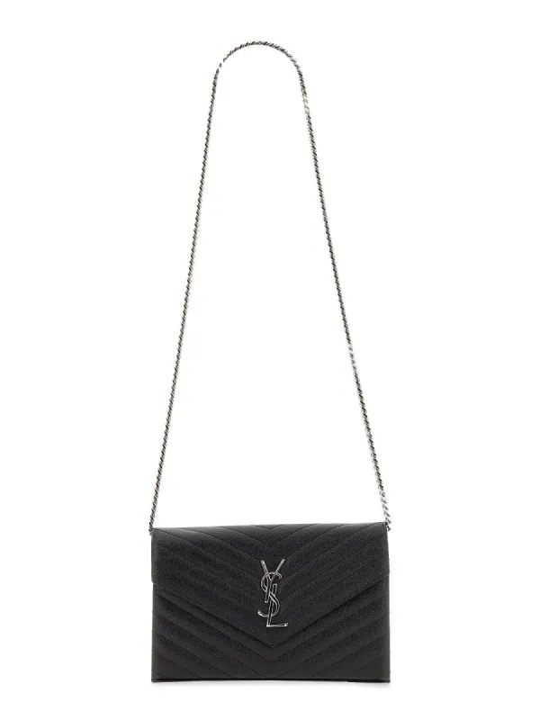Saint Laurent "CASSANDRE" CLUTCH BAG WITH CHAIN sold by Siebentaschen