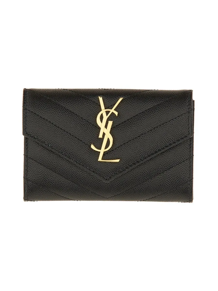 Saint Laurent ENVELOPE WALLET "CASSANDRAS" SMALL sold by Siebentaschen