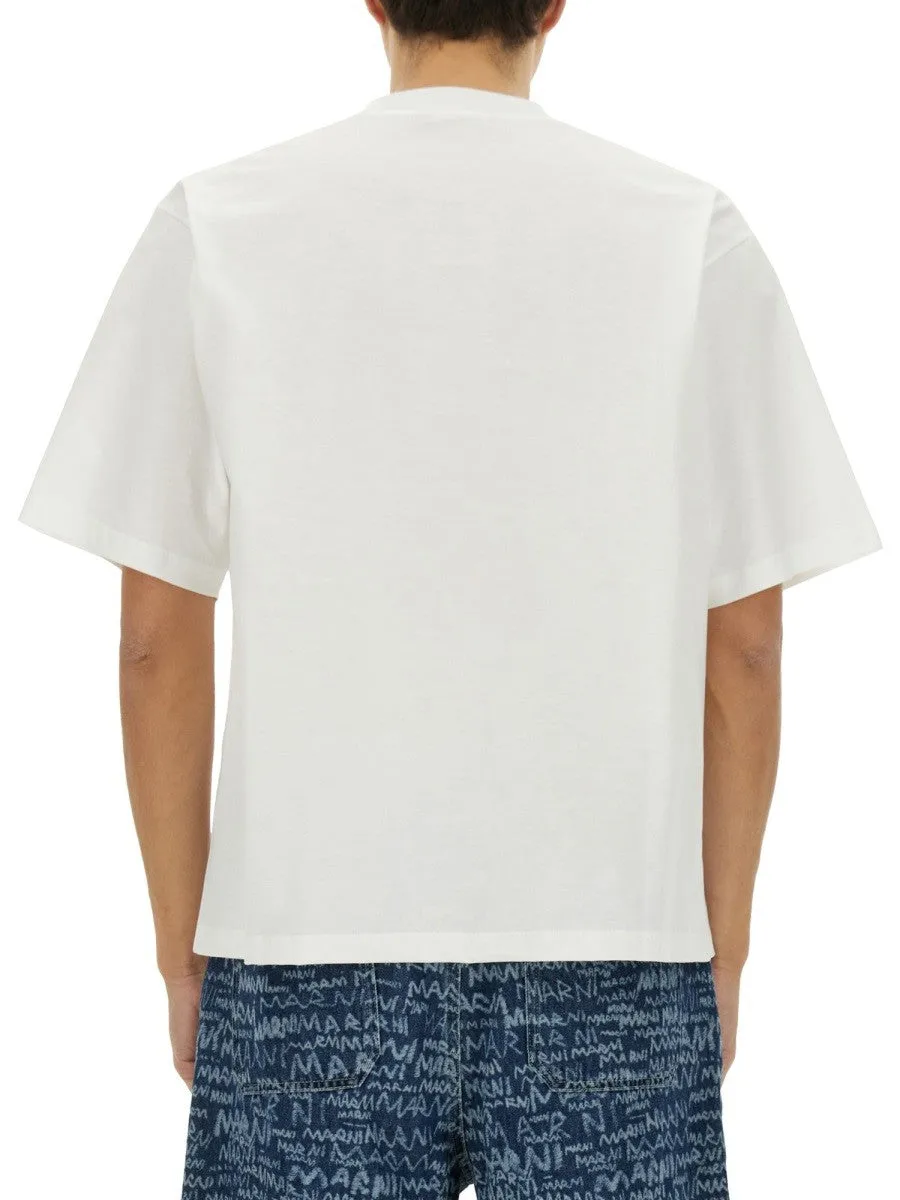 Marni T-SHIRT WITH LOGO sold by Siebentaschen product image thumbnail 3