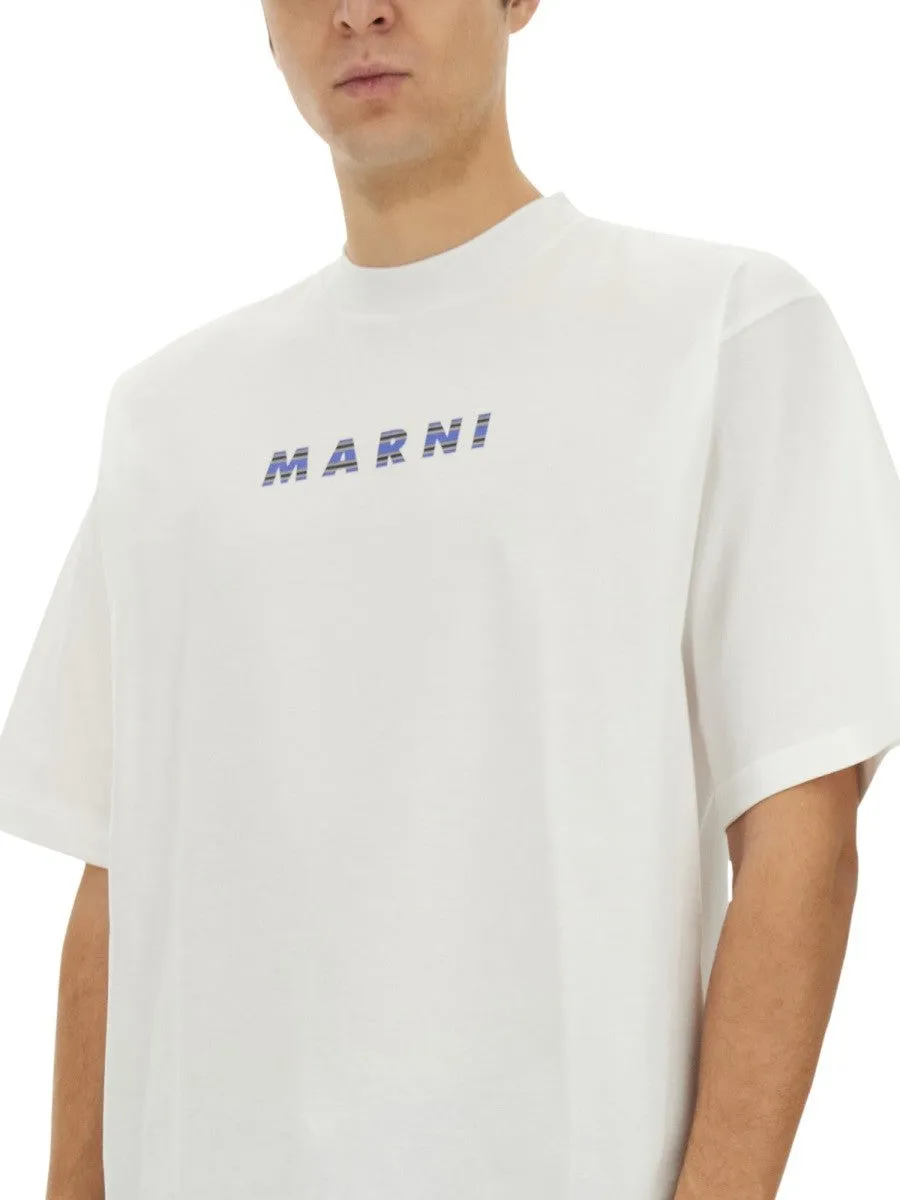 Marni T-SHIRT WITH LOGO sold by Siebentaschen product image thumbnail 4