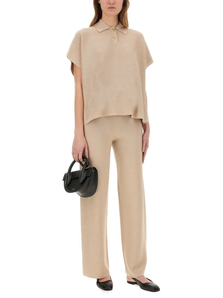 Fabiana Filippi ORGANIC COTTON AND LUREX PANTS sold by Siebentaschen product image thumbnail 2
