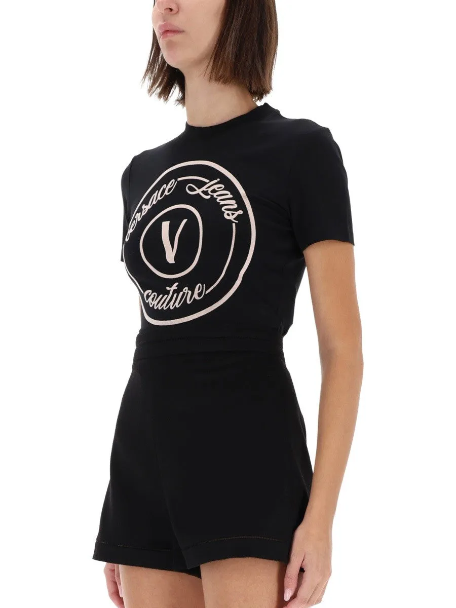Versace Jeans Couture "V-EMBLEM" T-SHIRT sold by Siebentaschen product image thumbnail 4