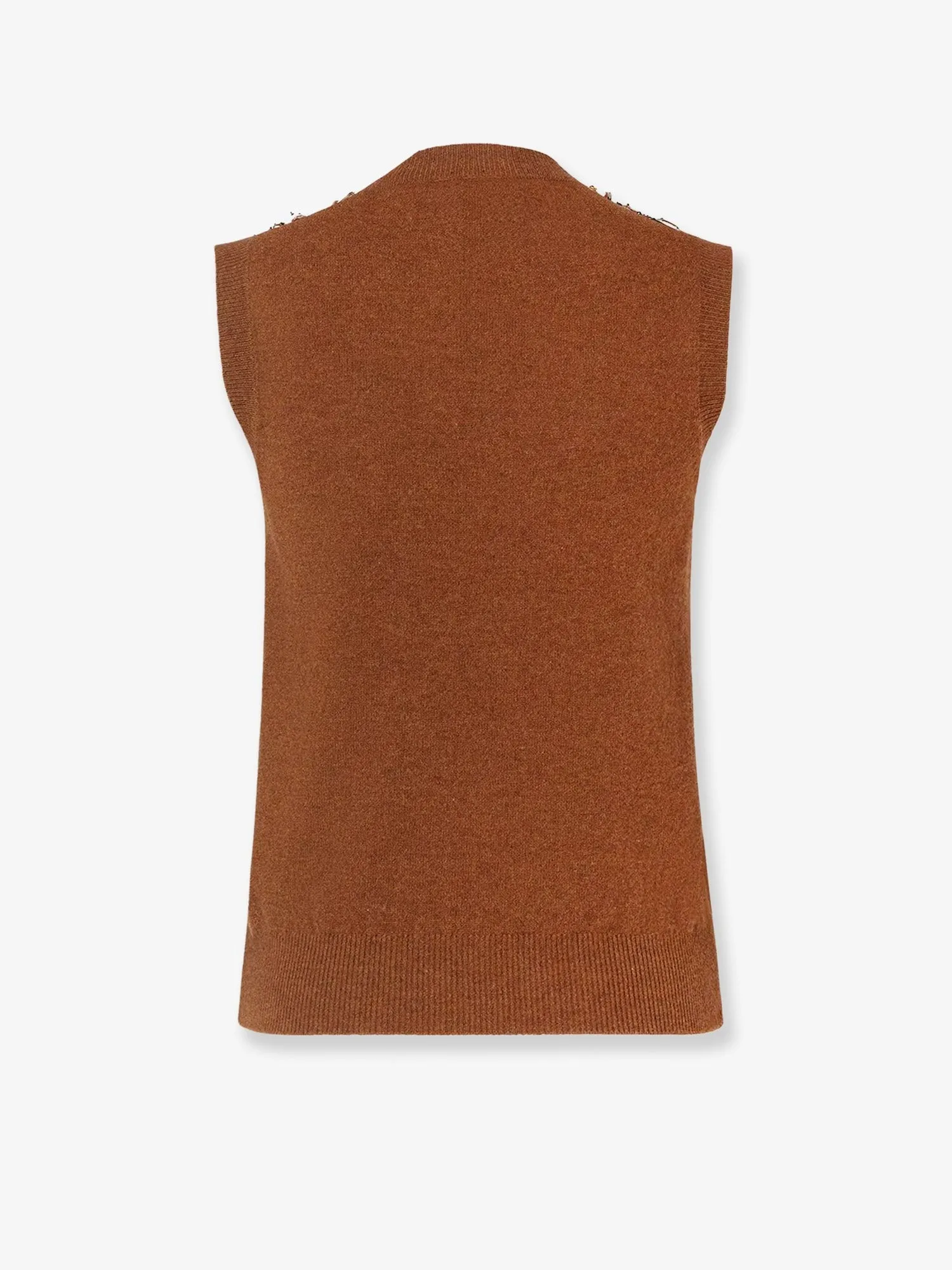 Fendi Sleeveless wool and cashmere sweater sold by Siebentaschen product image thumbnail 2