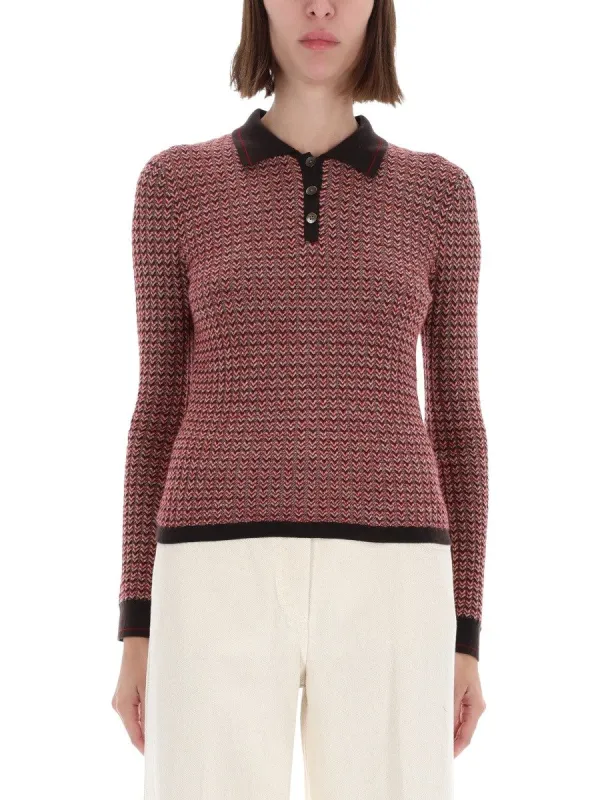 GUEST IN RESIDENCE POLO "CHEVRON" sold by Siebentaschen