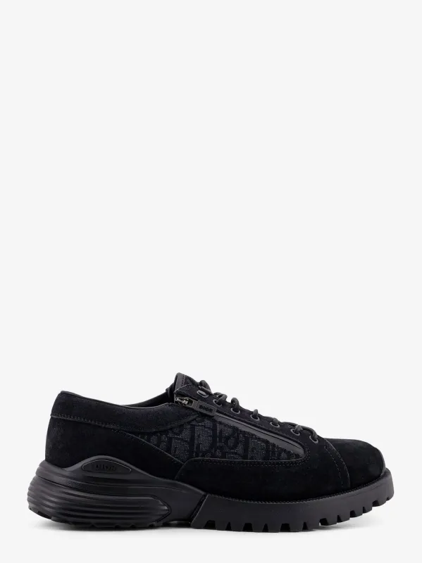 Dior Derby Dior Combat suede and Dior Oblique jacquard fabric lace up shoes sold by Siebentaschen