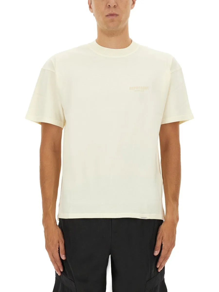 Represent T-SHIRT WITH LOGO sold by Siebentaschen