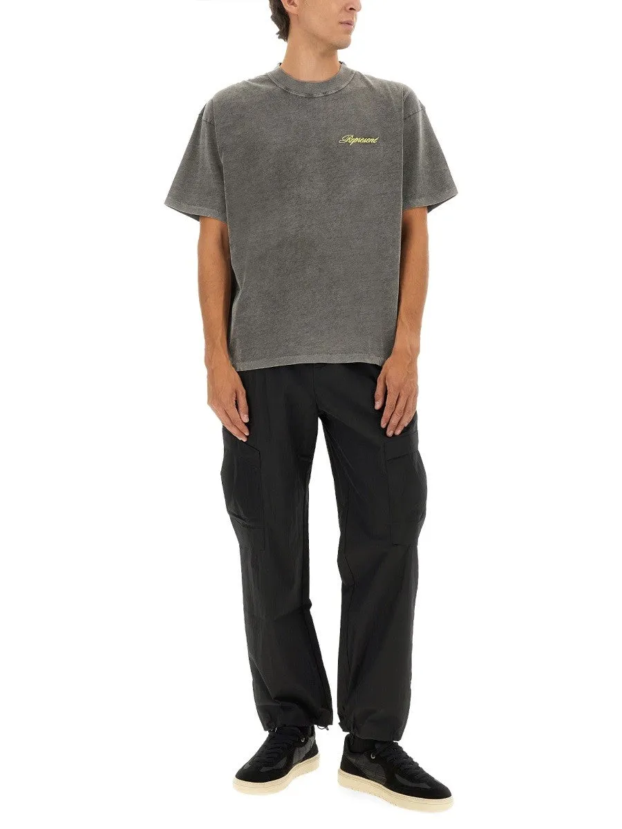 Represent SCRIPT LOGO T-SHIRT sold by Siebentaschen product image thumbnail 4