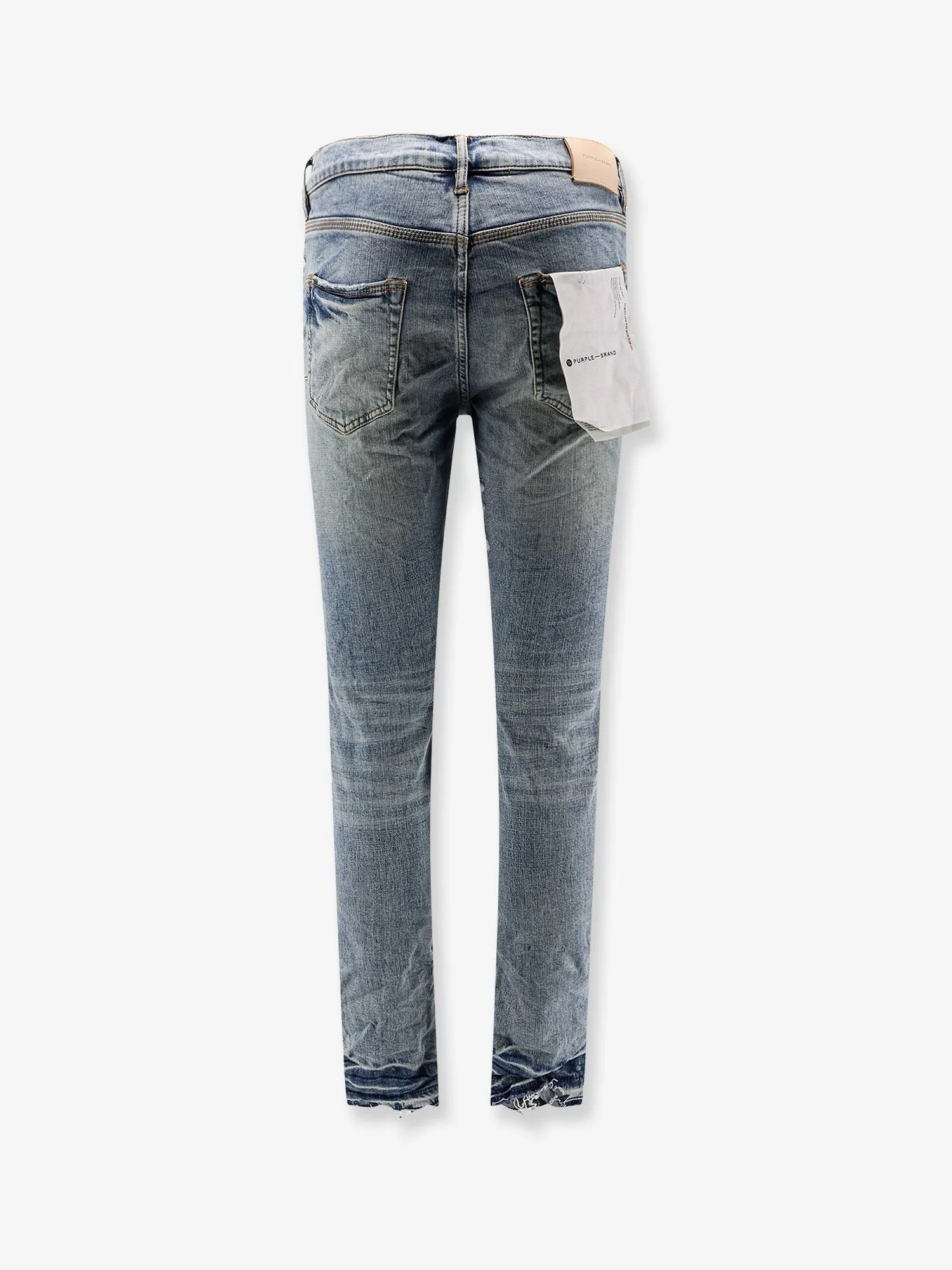 PURPLE BRAND Slim Fit jeans wth destroyed effect sold by Siebentaschen product image thumbnail 2