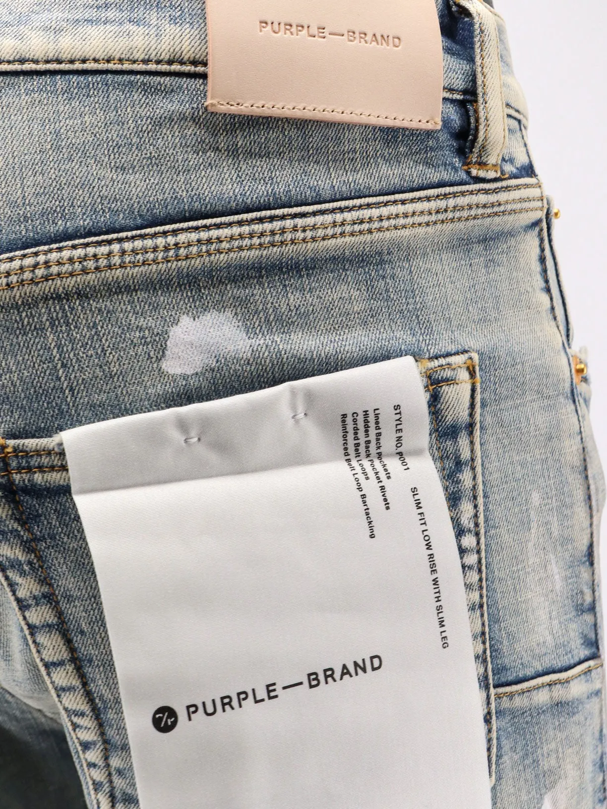 PURPLE BRAND SLIM FIT JEANS sold by Siebentaschen product image thumbnail 3