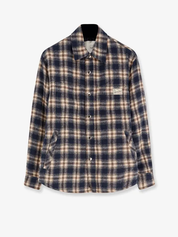 DUNST Madras pattern flannel jacket sold by Siebentaschen