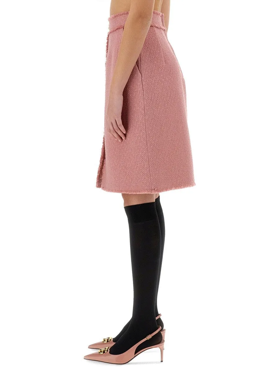 Dolce & Gabbana "RACHEL" TWEED MIDI SKIRT sold by Siebentaschen product image thumbnail 3