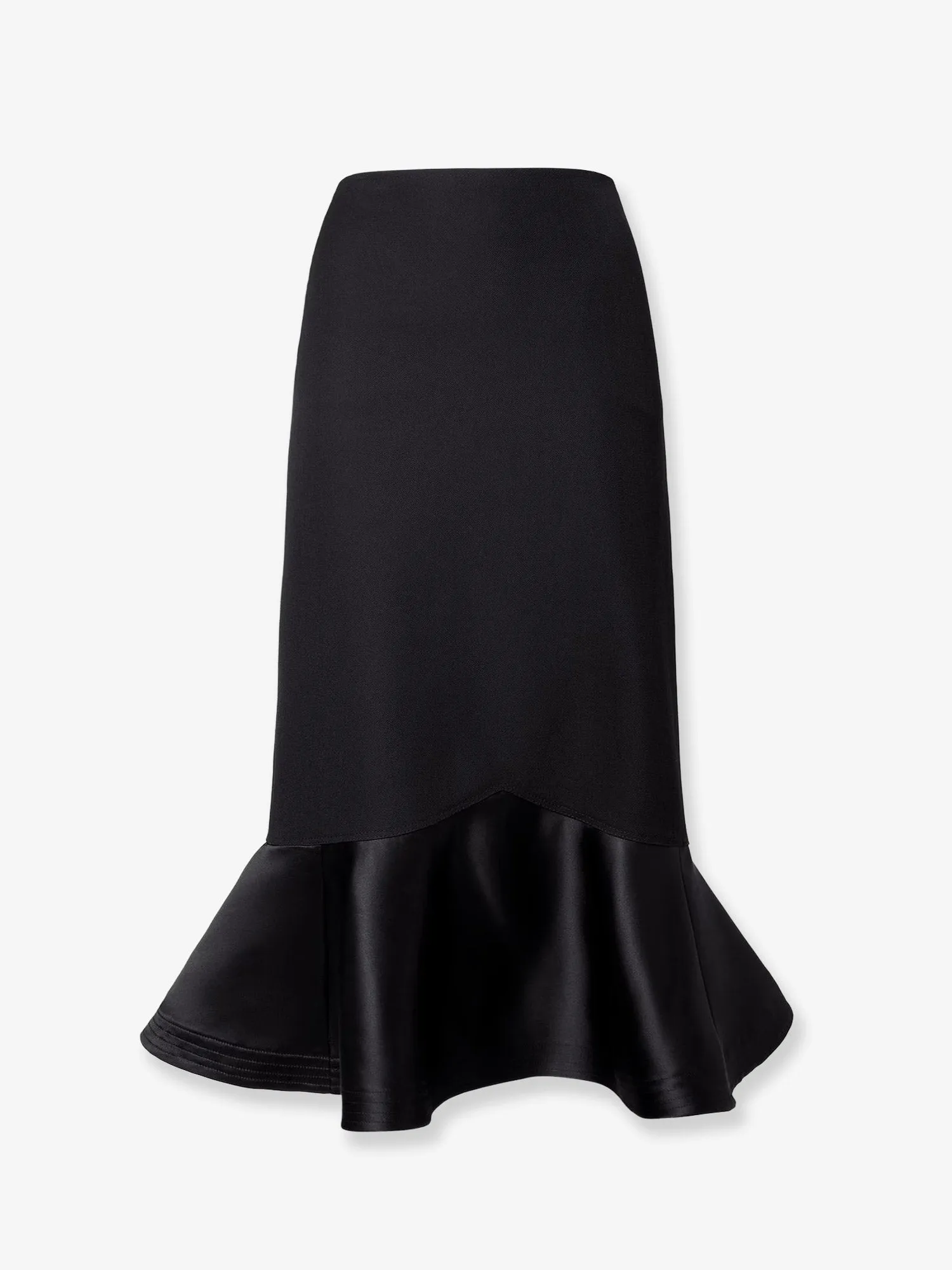 Fendi Grain de pouder wool skirt sold by Siebentaschen