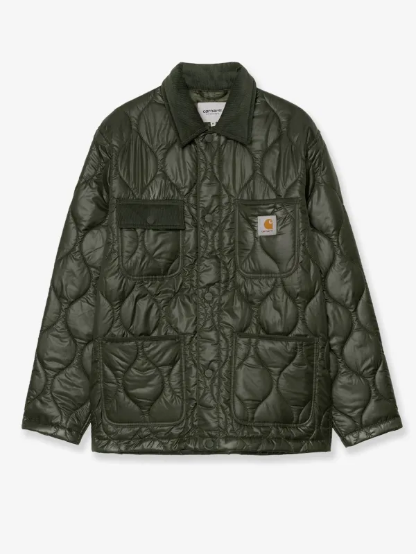 Carhartt Wip Oscar Chore Liner quilted nylon jacket sold by Siebentaschen