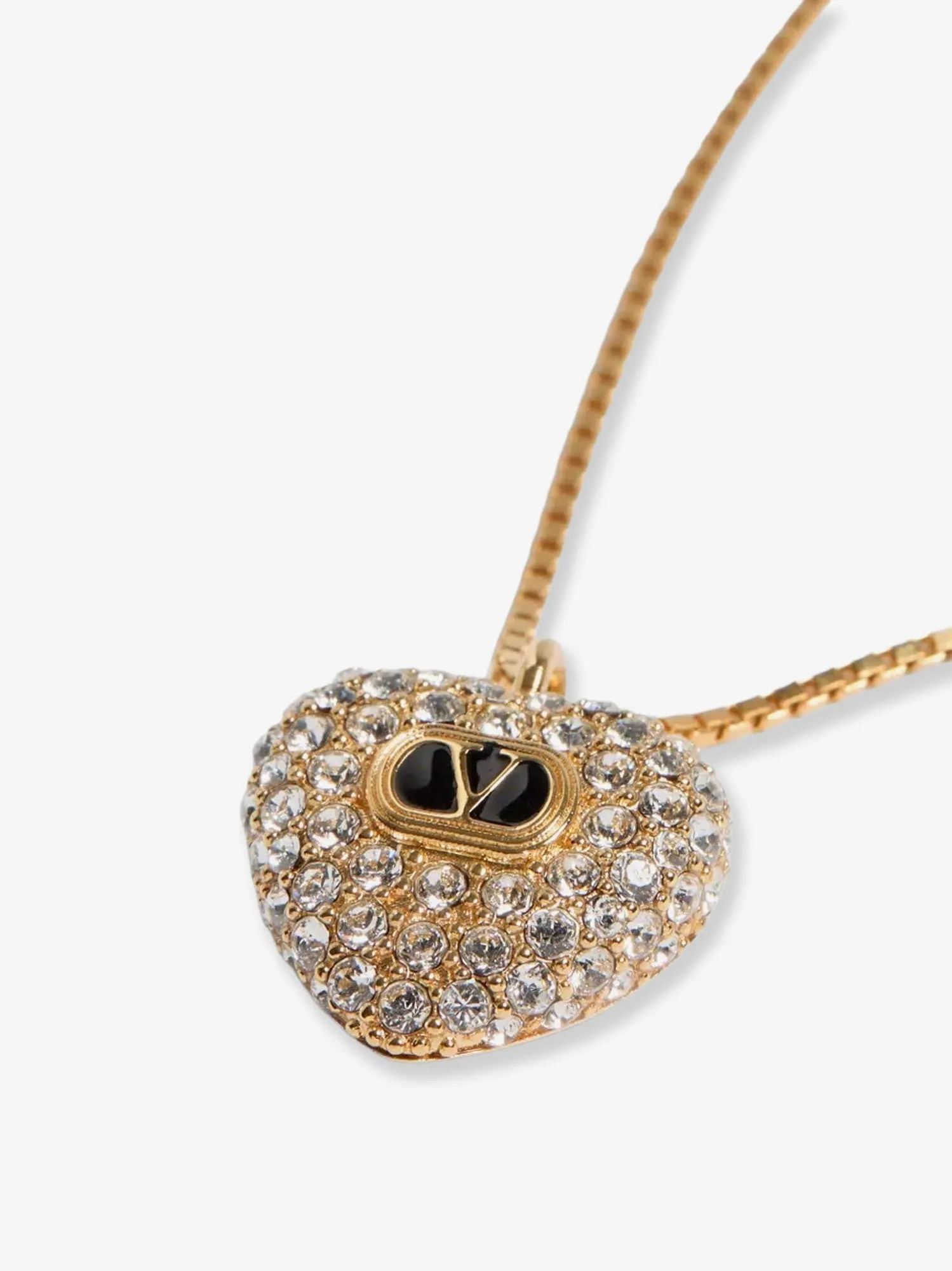 Valentino Garavani Metal Coeur Royal necklace sold by Siebentaschen product image thumbnail 2