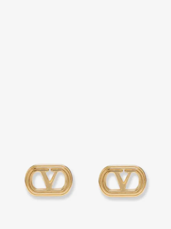 Valentino Garavani Ovalette metal earrings sold by Siebentaschen