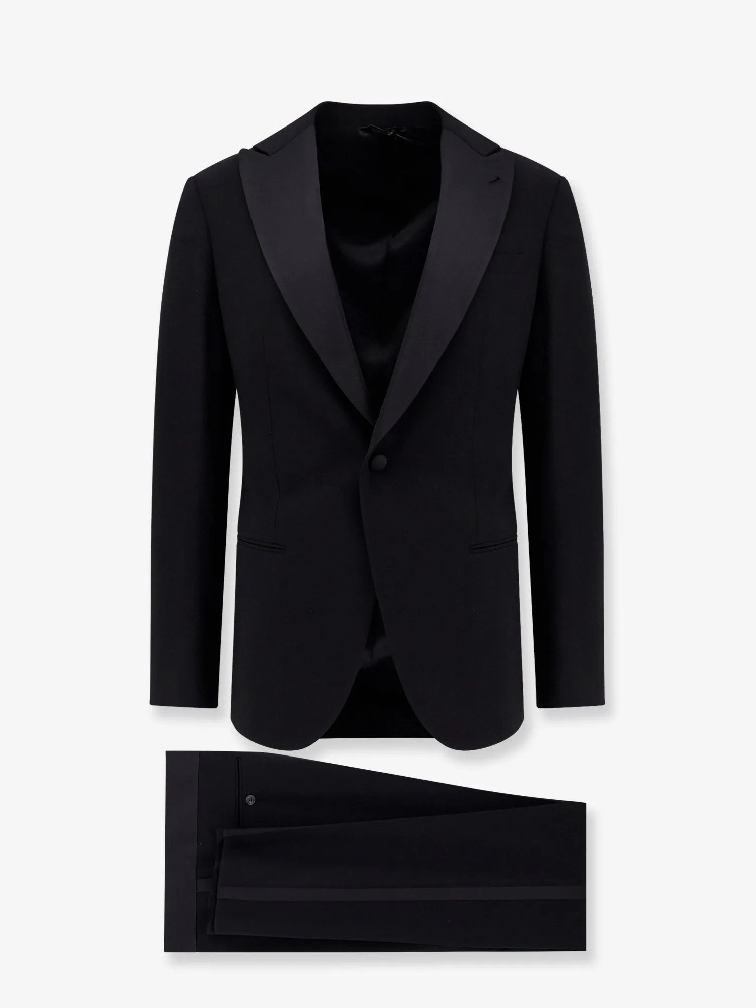 Giorgio Armani Soho virgin wool tuxedo sold by Siebentaschen
