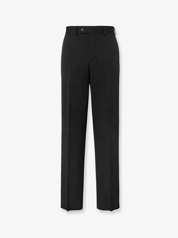 Fendi Virgin wool trousers sold by Siebentaschen