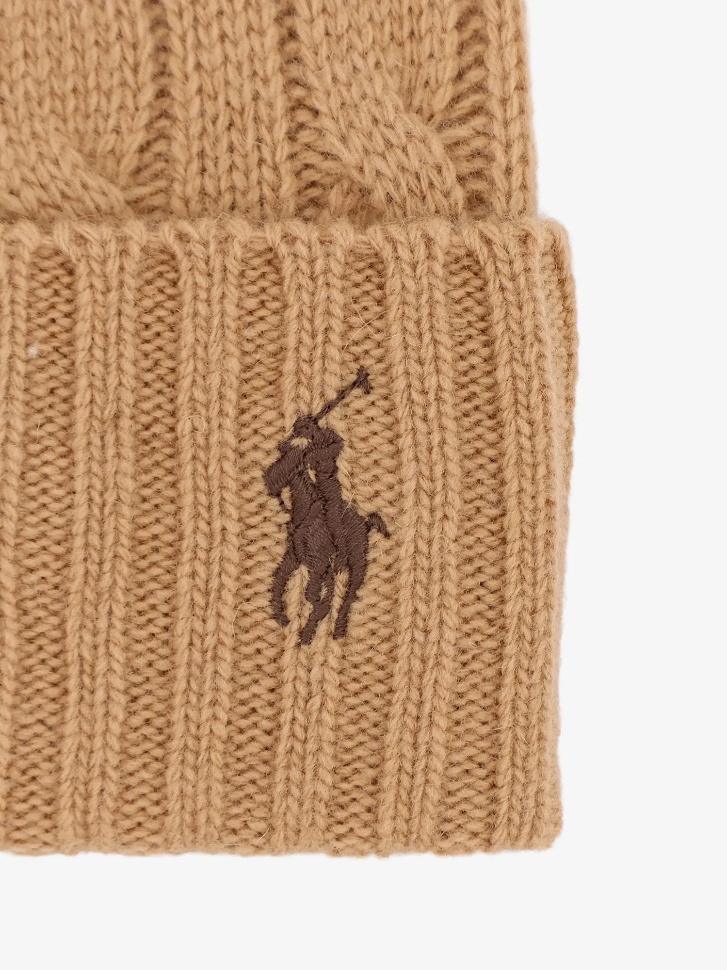 Polo Ralph Lauren Wool blend cable knit beanie hat sold by Siebentaschen product image thumbnail 3