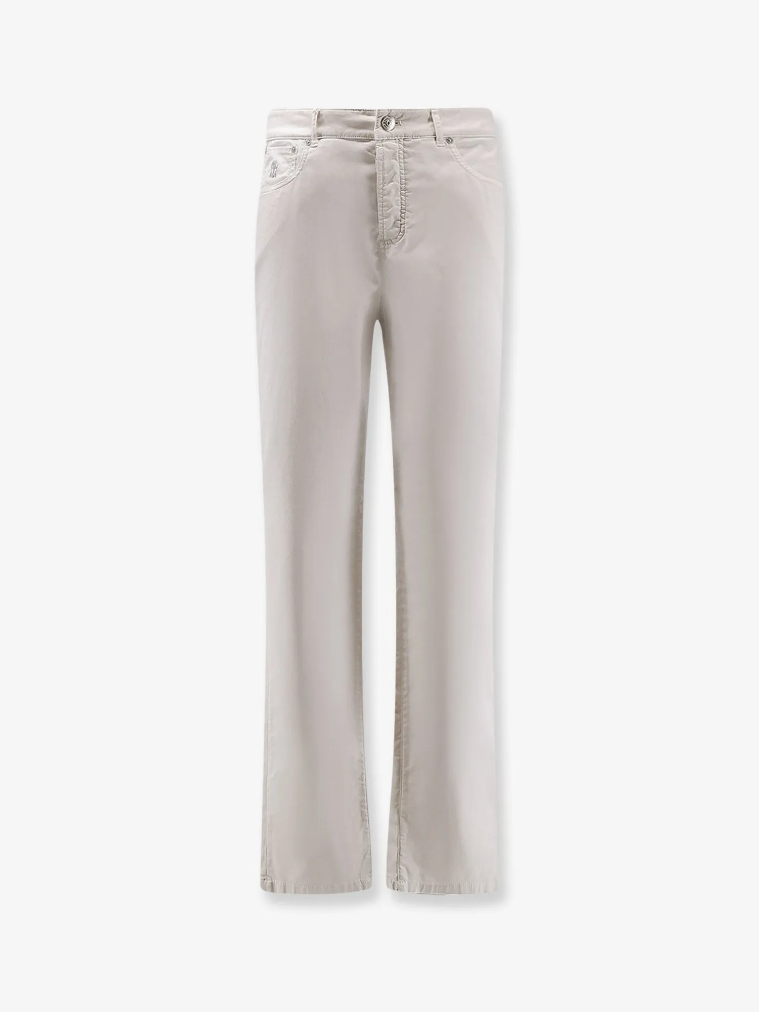 Brunello Cucinelli Stretch cotton trousers sold by Siebentaschen