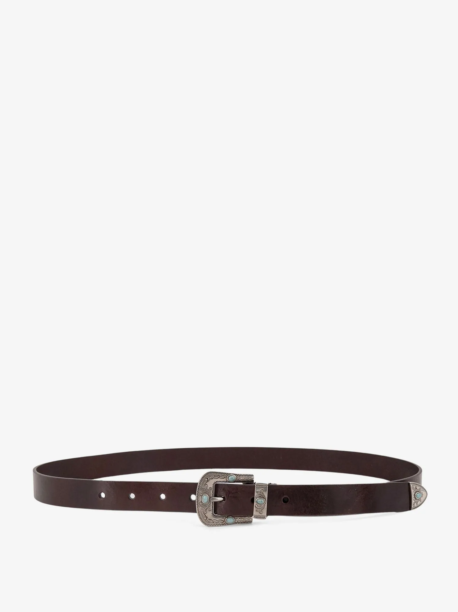 Brunello Cucinelli Leather pull-up belt sold by Siebentaschen