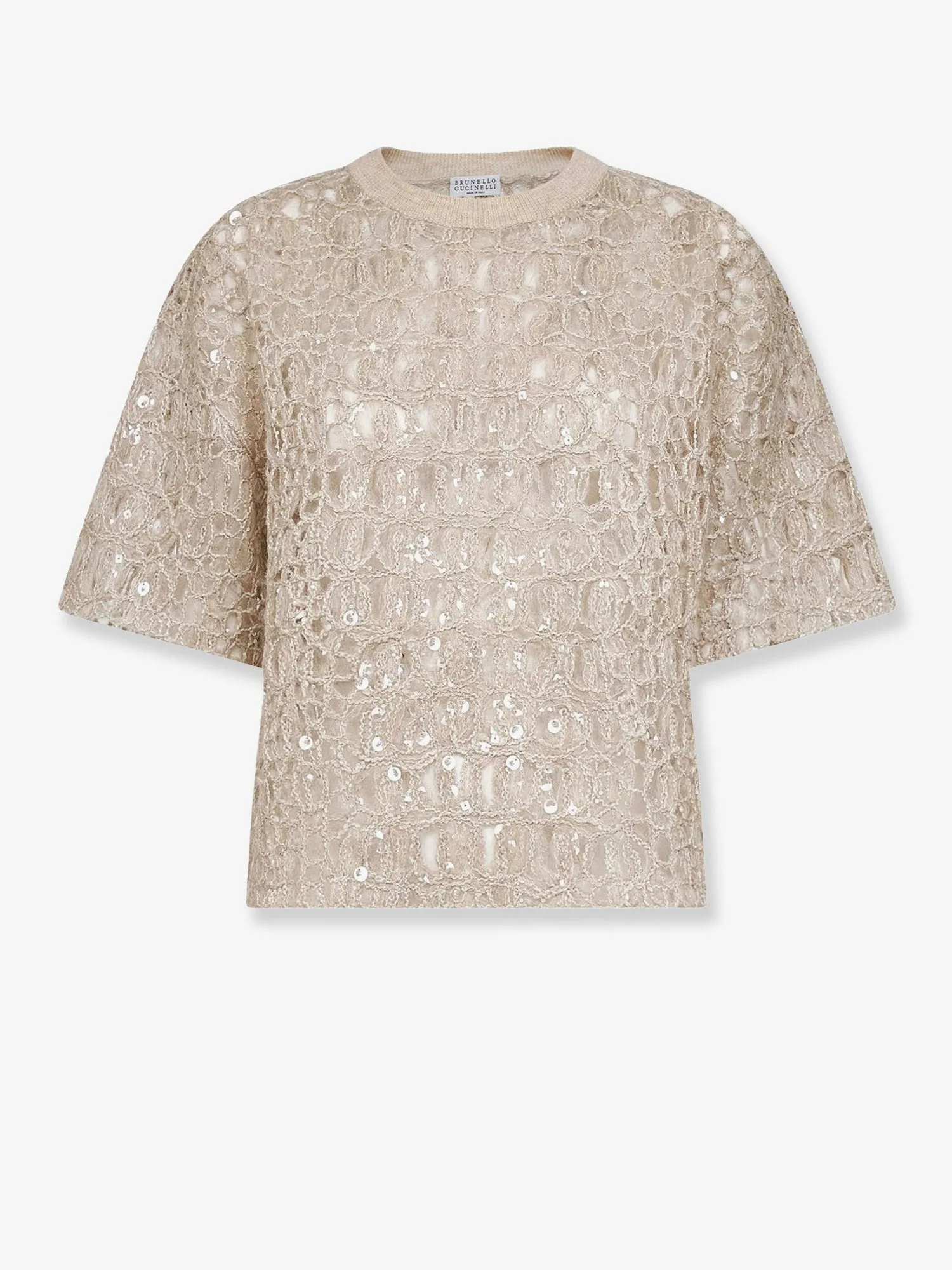 Brunello Cucinelli Dazzling mohair, silk and linen sweater sold by Siebentaschen