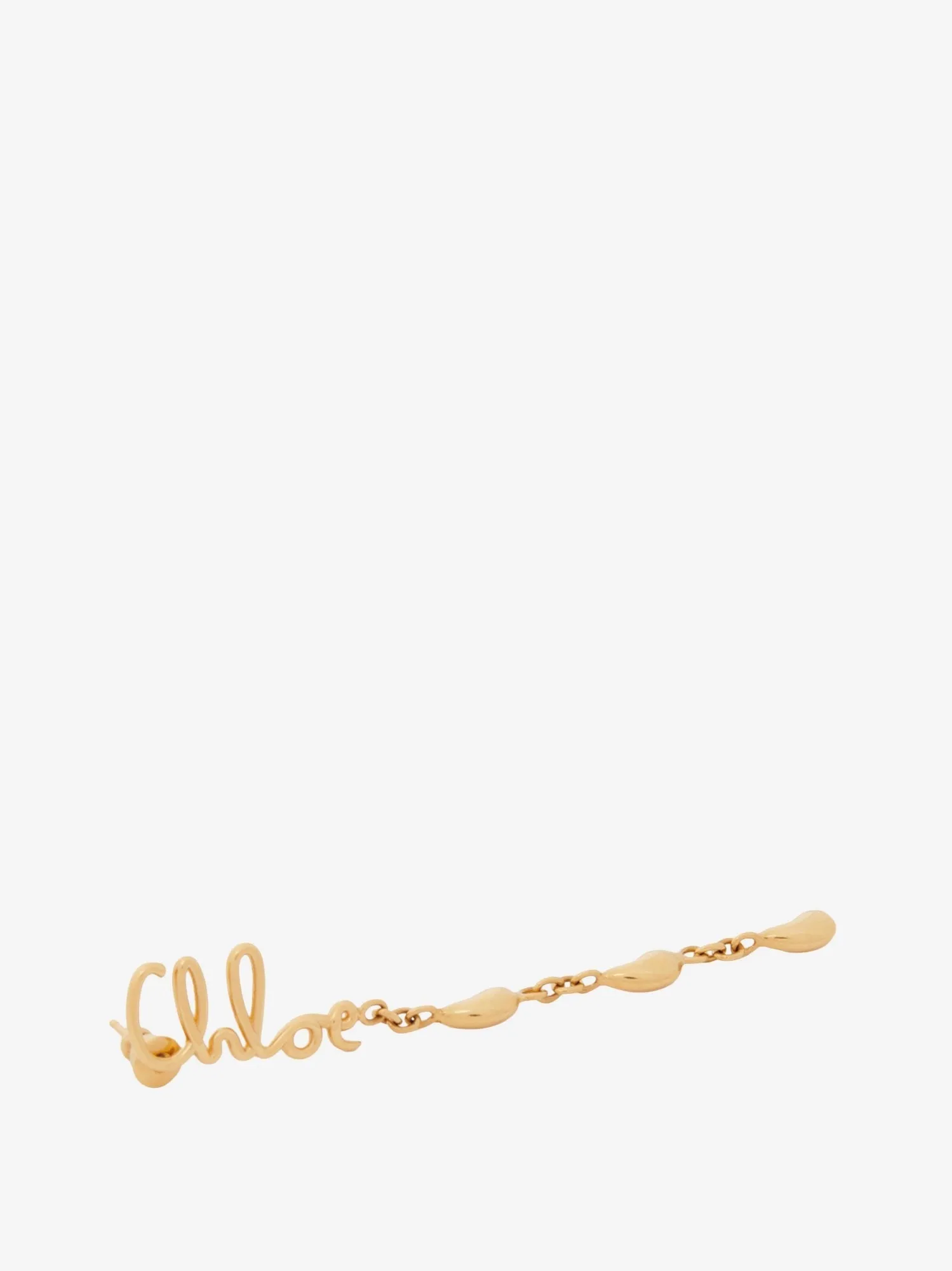 CHLOE' Chloé Iconic metal earrings sold by Siebentaschen product image thumbnail 2