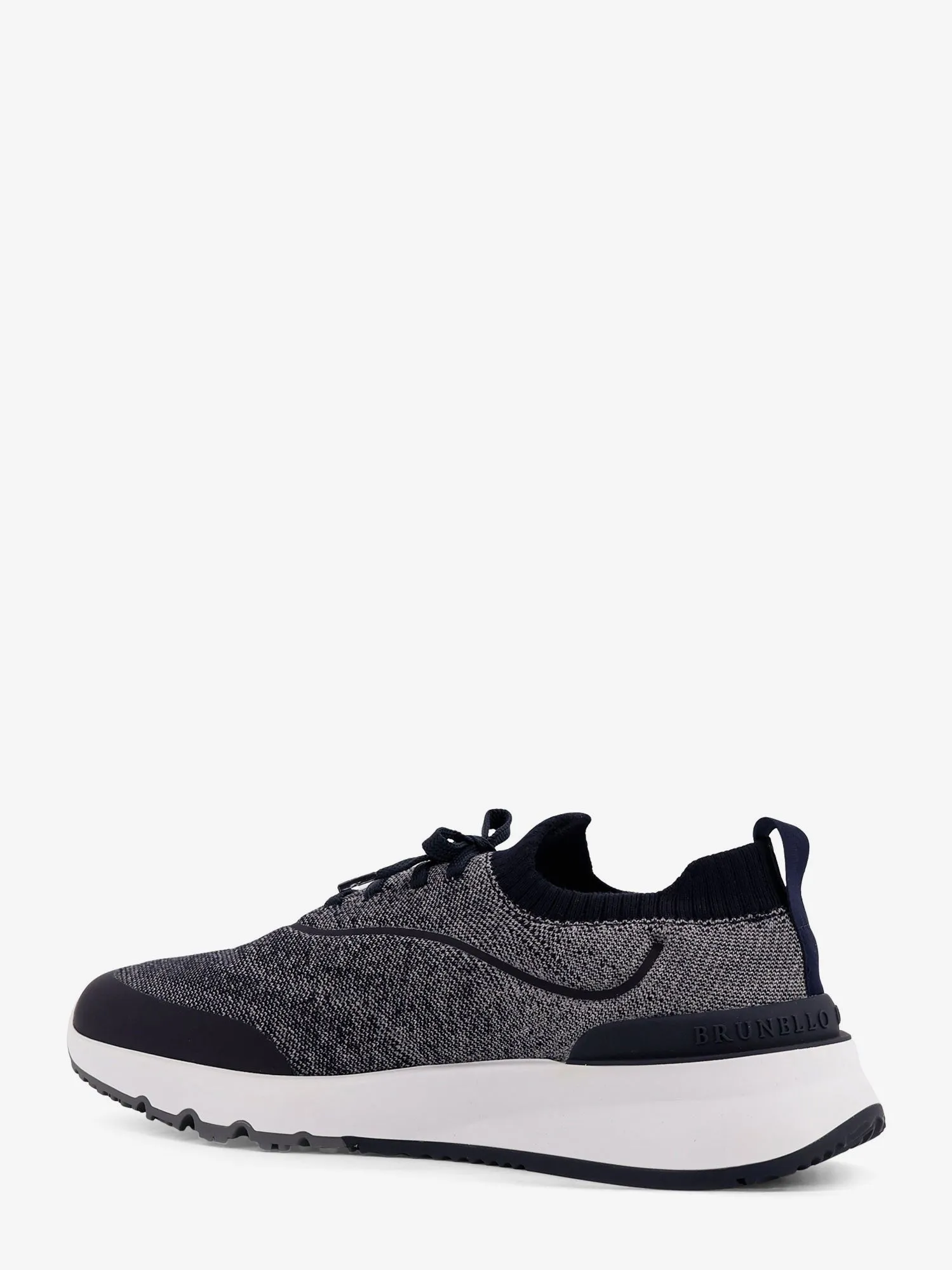 Brunello Cucinelli Low-top cotton knit sneakers sold by Siebentaschen product image thumbnail 3