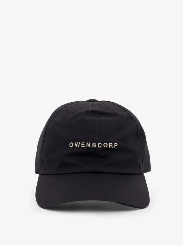 RICK OWENS Cotton baseball hat sold by Siebentaschen
