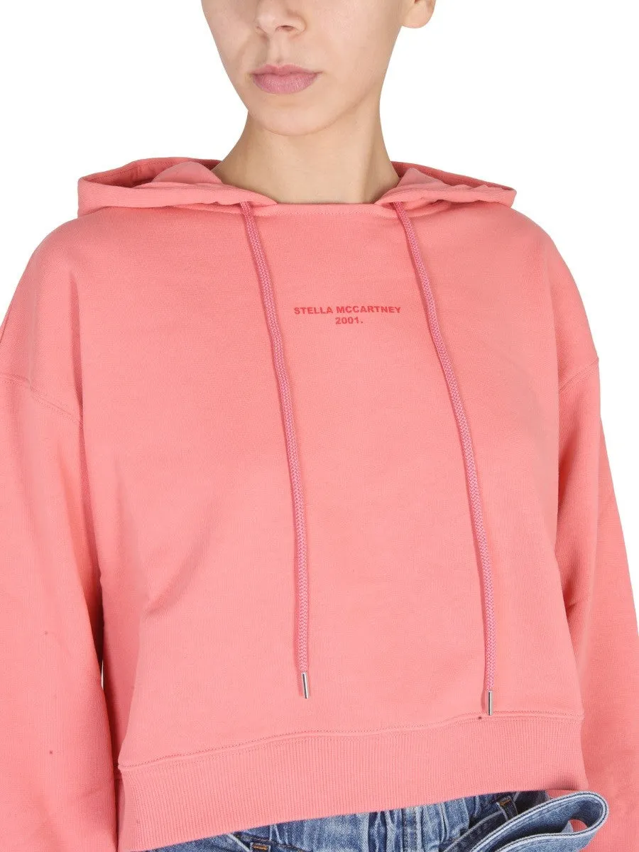 stella mccartney SWEATSHIRT WITH LOGO EMBROIDERY sold by Siebentaschen product image thumbnail 4