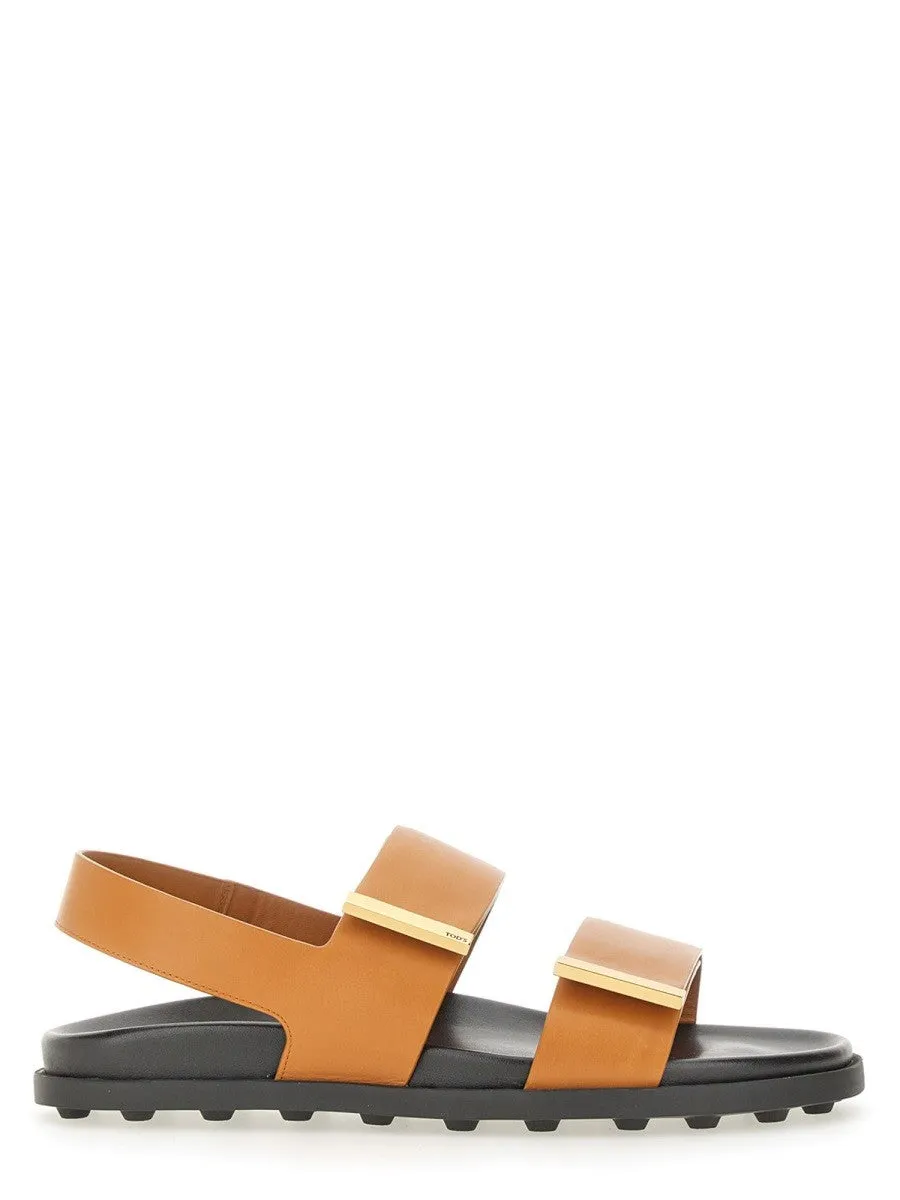 TOD'S LEATHER SANDAL sold by Siebentaschen