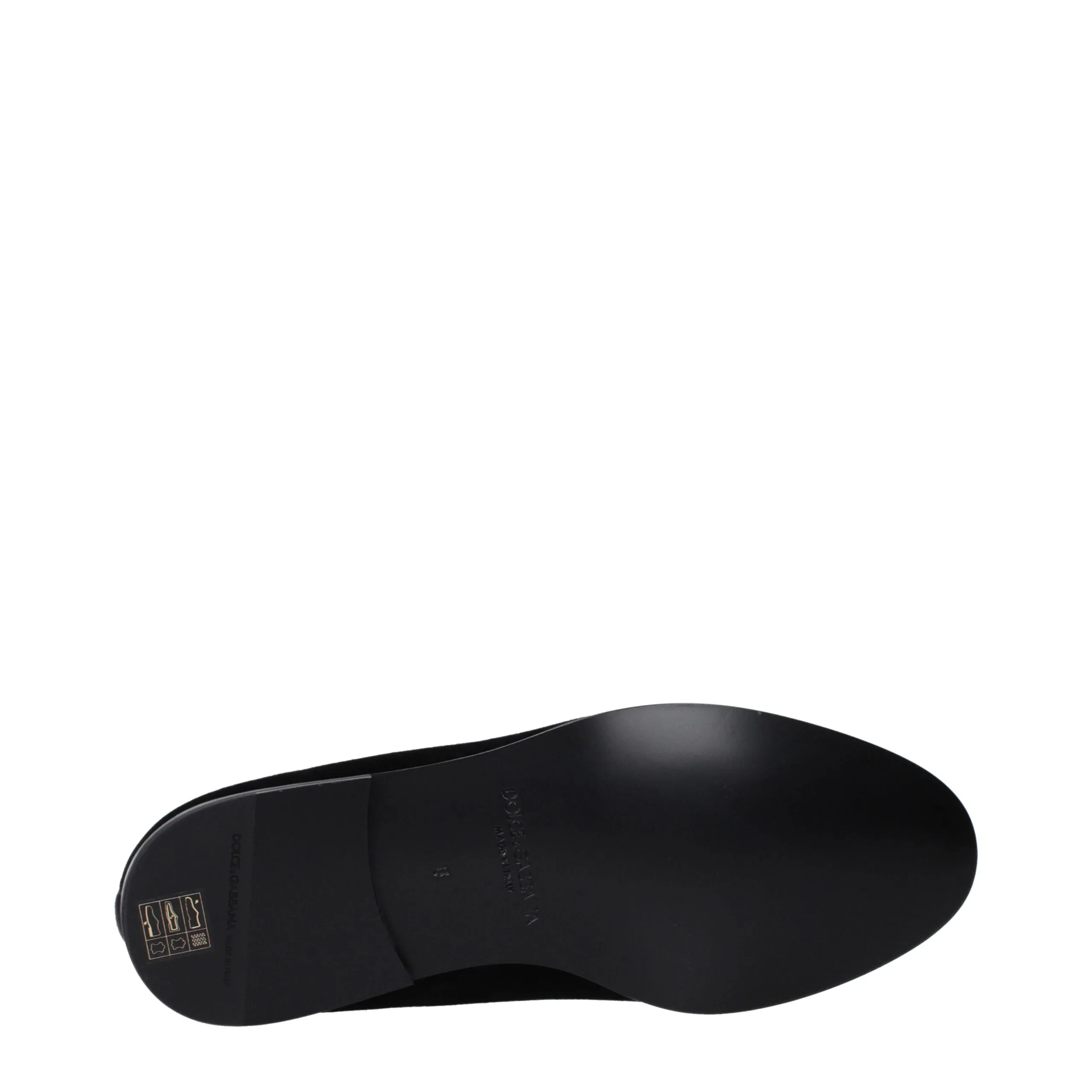 Dolce & Gabbana Black Velvet Slip-On Loafers sold by Siebentaschen product image thumbnail 5