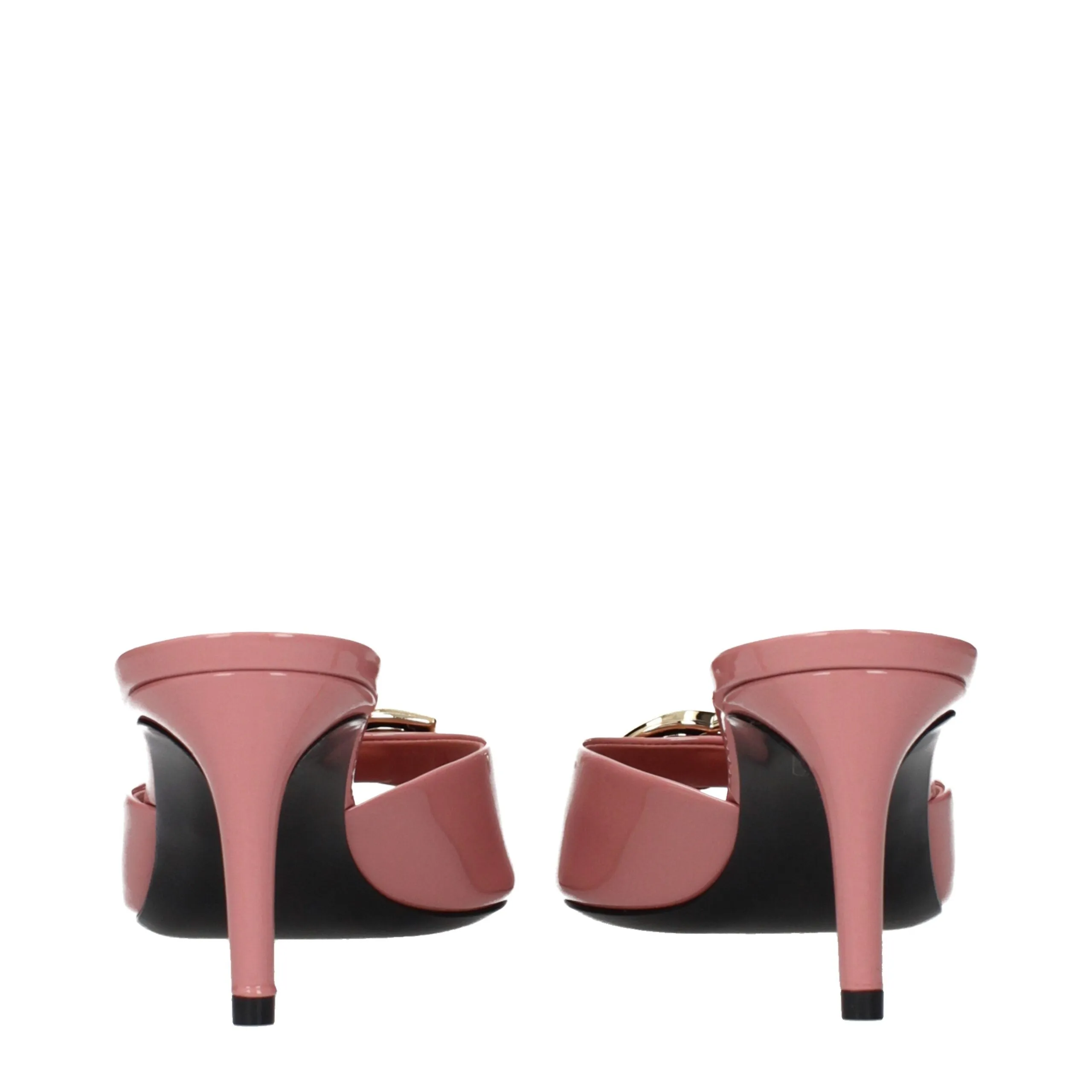 Dolce & Gabbana Pink Leather Stiletto Heel Sandals sold by Siebentaschen product image thumbnail 5