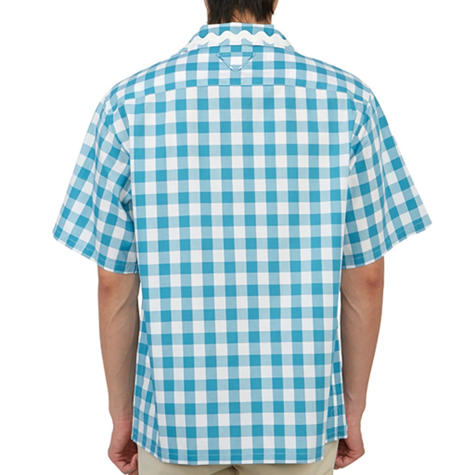 Prada Checked Cotton Shirt sold by Siebentaschen product image thumbnail 3