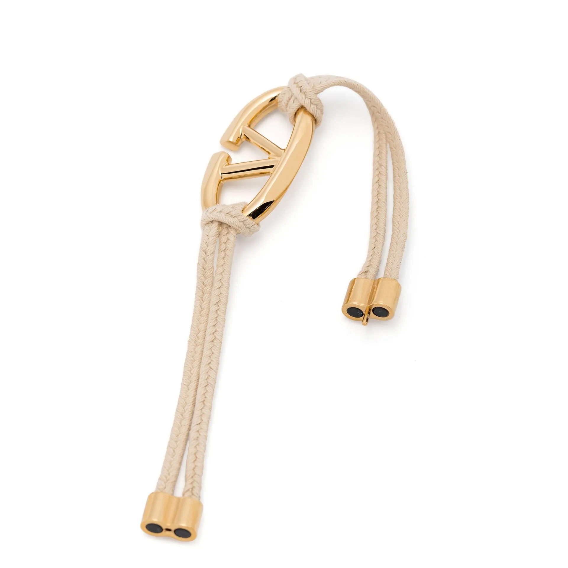 Valentino Garavani VLogo Cotton Bracelet sold by Siebentaschen product image thumbnail 3